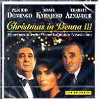 [중고] Placido Domingo, Sissel Kyrkjebo, Charles Aznavour / Christmas In Vienna III (cck7491)
