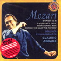 Claudio Abbado / Mozart : Symphonies Nos.25 &amp; 31 (수입/미개봉/sk93079)