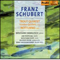 Wolfgang Sawallisch / Schubert : Trout Quintet, Notturno (수입/미개봉/ph04082)