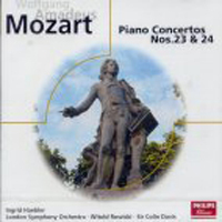 Ingrid Haebler / Mozart : Piano Concertos Nos.23 &amp; 24 (수입/미개봉/4681712)