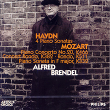 Alfred Brendel / Haydn : 4 Piano Sonatas Etc (2CD/수입/미개봉/4757185)