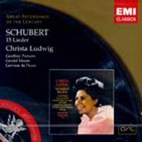 Christa Ludwig / Schubert : 15 Lieder (수입/미개봉/724356289727)