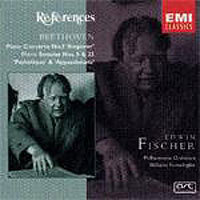 Wilhelm Furtwangler, Edwin Fischer / Beethoven : Piano Concerto No.5, Piano Sonatas Nos.8&amp;23 (수입/미개봉/724357480024)