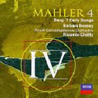 Riccardo Chailly / Mahler : Symphony No4, Berg : 7 Early Songs (수입/미개봉/4667202)