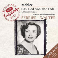 Bruno Walter, Kathleen Ferrier / Mahler : Das Lied Von Der Erde, etc. (수입/미개봉/4665762)