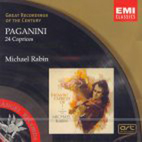 Michael Rabin / Paganini : 24 Capricen (수입/미개봉/724356799820)