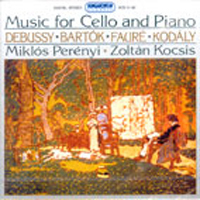Miklos Perenyi, Zoltan Kocsis / Music For Cello And Piano (수입/미개봉/hcd31140)