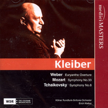 Erich Kleiber / Tchaikovsky, Mozart, Weber (수입/미개봉/mm0032)
