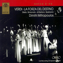 Dimitri Mitropoulos / Verdi : La Forza Del Destino (2CD/수입/미개봉/c681062i)