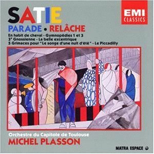[중고] Michel Plasson / Satie : Orchestral Works (사티 : 관현악 작품집/수입/cdc7494712)