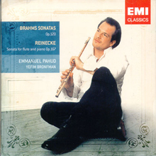 Emmanuel Pahud / Brahms &amp; Reinecke - Flute Sonata (미개봉/ekcd0869)