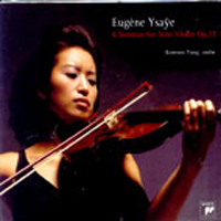 양고운 / Ysaye : 6 Sonatas For Solo Violin Op.27 (digipack/미개봉/cck8334)