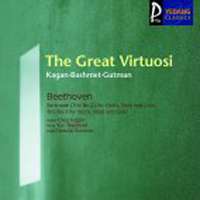 [중고] Oleg Kagan / Beethoven : The Great Virtuosi - Serenade(Trio No.2),No.3 (ycc0085)
