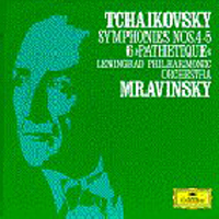 [중고] Evgeny Mravinsky / Tchaikovsky : Symphony No4.5.6 (2CD/수입/4197452)