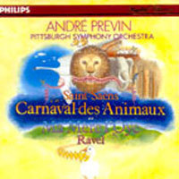 [중고] Andre Previn / Saint-Saens, Ravel : Carnaval De Animaux (dp0532)