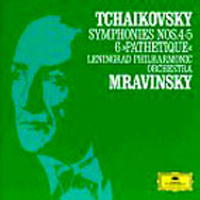 [중고] Evgeny Mravinsky / Tchaikovsky : Symphony No4.5.6 (2CD/dg0517)