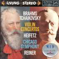 [중고] Jascha Heifetz / Brahms, Tchaikovsky : Violin Concertos (수입/09026614952)