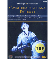 [중고] [DVD] Placido Domingo / Mascagni, Leoncavallo : Cavalleria Rusticana (수입/0704289)