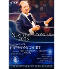 [중고] [DVD] Nikolaus Harnoncourt / New Year&#039;s Concert 2003 (수입)