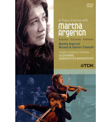 [DVD] Martha Argerich / A Piano Evening With Martha Argerich (수입/미개봉/comarg)