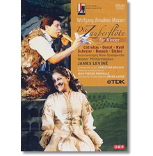 [DVD] James Levine / Mozart : Die Zauberflote fur Kinder (수입/미개봉/opmfc)