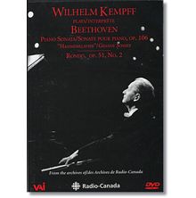 [DVD] Wilhelm Kempff / Plays Interprete Beethoven (수입/미개봉/4283)