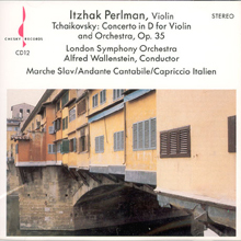 [중고] Itzhak Perlman / Tchaikovsky : Violin Concerto (수입/cd12)