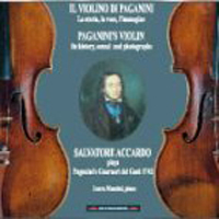[중고] Salvatore Accardo / Paganini&#039;s Violin; Its History Sound And Photographs (수입/cds137)