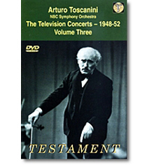 [DVD] Arturo Toscanini / The Television Concerts 1948-1952 Vol.3 (수입/미개봉/sbdvd1005)