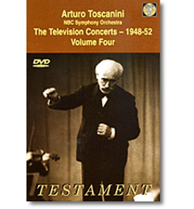 [DVD] Arturo Toscanini / The Television Concerts 1948-1952 Vol.4 (수입/미개봉/sbdvd1006)