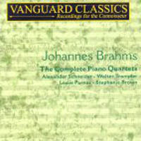 Alexander Schneider, Stephanie Brown / Brahms : The Complete Piano Quartets (2CD/수입/미개봉/atmcd1228)