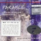 Brass Quintet Munchen / Parable - Brass Quintet  (SACD Hybrid/수입/미개봉/92525)
