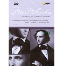 [DVD] Kurt Masur / Mendelssohn : Gala Concert (수입/미개봉/100031)