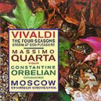 [중고] Massimo Quarta / Vivaldi : The Four Seasons, Storm At Sea, Pleasure (SACD/수입/sacd3280)