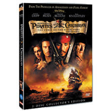 [중고] [DVD] Pirates of the Caribbean : The Curse of the Black Pearl - 캐리비안의 해적 : 블랙 펄의 저주 (2DVD)