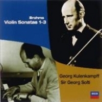Georg Kulenkampff, Georg Solti / 브람스 : 바이올린 소나타 1-3번 (Brahms : Violin Sonatas No.1 Op.78, No.2 Op.100, No.3 Op.108) (일본수입/미개봉/uccd3776)