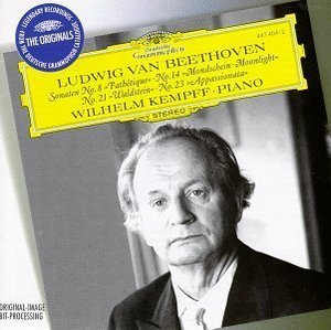 [중고] Wilhelm Kempff / Beethoven: Piano Sonatas No.8 Op.13 Pathetique, No.14 Op.27 No.2 Moonlight, No.21 Op.53 Waldstein, No.23 Op.57 Appassionata (수입/4474042)