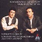 [중고] Claudio Abbado, Maxim Vengerov / Tchaikovsky &amp; Glazunov : Violin Concertos (수입/4509908812)