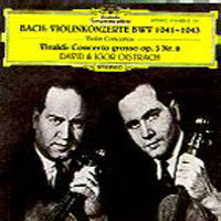 [중고] David &amp; Igor Oistrakh / Bach : Violin Concerto Bwv1041~1043 (dg1775)