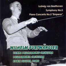 Wilhelm Furtwangler / Beethoven : Symphony No.5 &amp; Piano Concerto No.5 (일본수입/미개봉/gs2008)