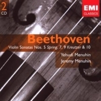 [중고] Yehudi Menuhin, Jeremy Menuhin / Beethoven : Violin Sonatas No.5 Op.24 &#039;spring&#039;, No.9 Op.47 &#039;Kreutzer&#039; (2CD/수입/094638175629)