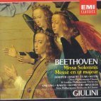 [중고] Carlo Maria Giulini / Beethoven : Missa Solemnis, Messe En Ut Majeur (2CD/수입/724356944022)