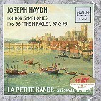 [중고] Sigiswald Kuijken / Haydn : 3 Londoner Sinfonien (수입/05472772942)