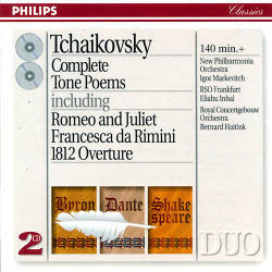 [중고] Eliahu Inbal, Igor Markevitch, Bernard Haitink / Tchaikovsky : Complete Tone Poems (2CD/4425862)