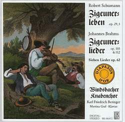 [중고] Karl Friedrich Beringer / Schumann : Zigeunerlieder, Brahms : Sieben Lieder (수입/br100072)
