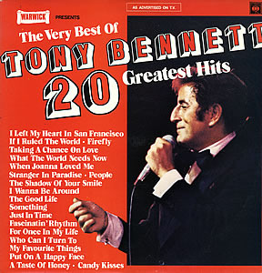 [중고] [LP] Tony Bennett / The Very Best Of Tony Bennett - 20 Greatest Hits (수입)