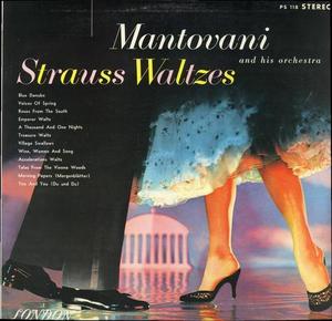 [중고] [LP] The Mantovani Orchestra / Strauss Waltzes (수입)