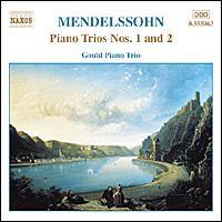 [중고] Gould Piano Trio / Mendelssohn : Piano Trio No.1 Op.49, No.2 Op.66 (수입/8555063)