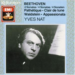 [중고] Yves Nat / Beethoven : Piano Sonatas No.8 Pathetique , No.14 Moonlight, No.21 Waldstein, No.23 Appassionata (수입/cdh7610122)