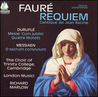 [중고] Richard Marlow / Faure: Requiem, Cantique de Jean Racine, Durufle: Messe &#039;Cum Jubilo&#039; (수입/74321153512)